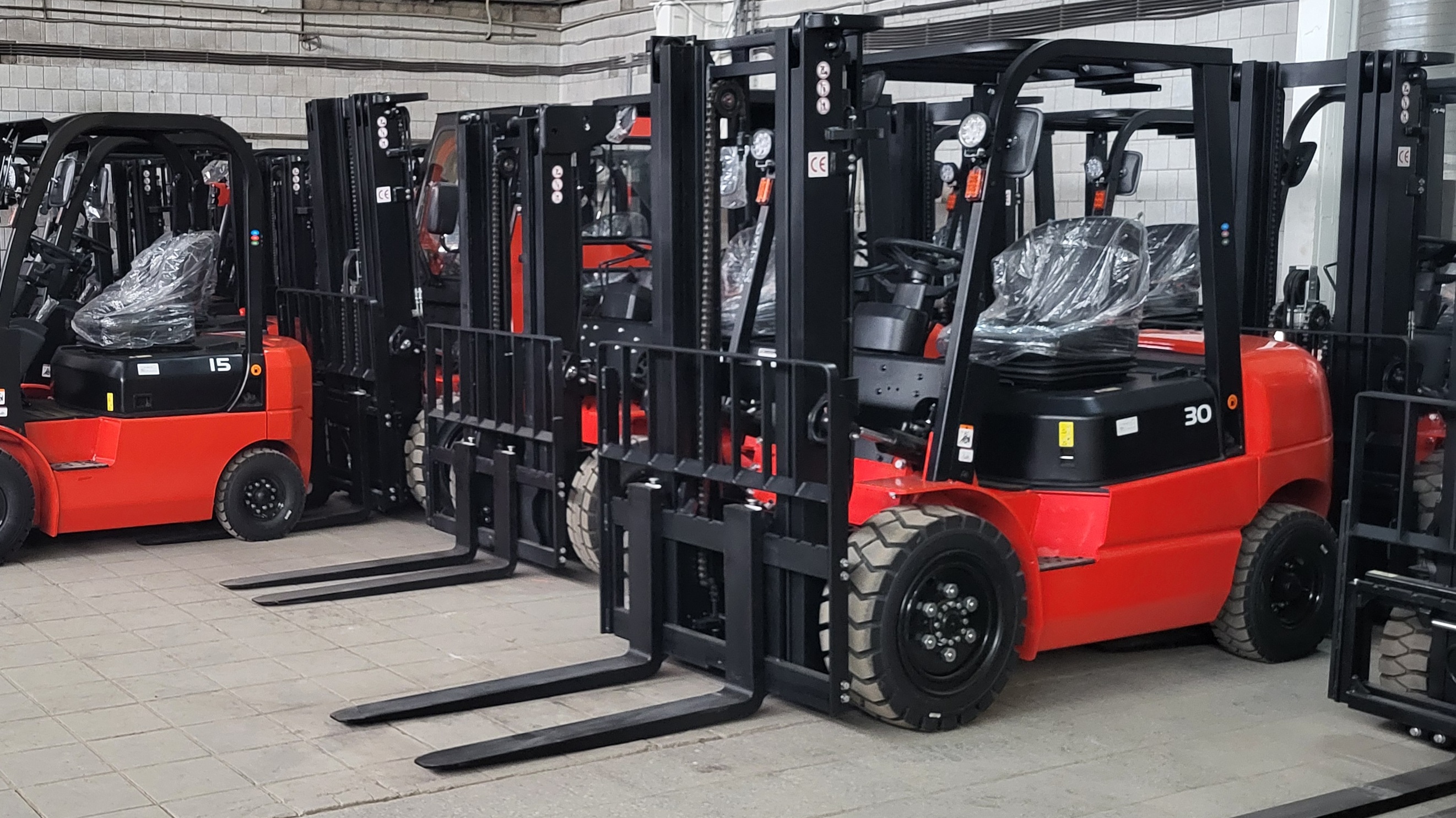 Тест-драйв складской техники на нашем складе в Серове