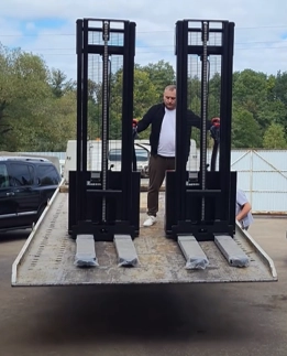 Тест-драйв складской техники на нашем складе в Серове